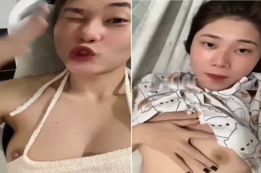 Em cười toe toét bị địt khóc oe oe