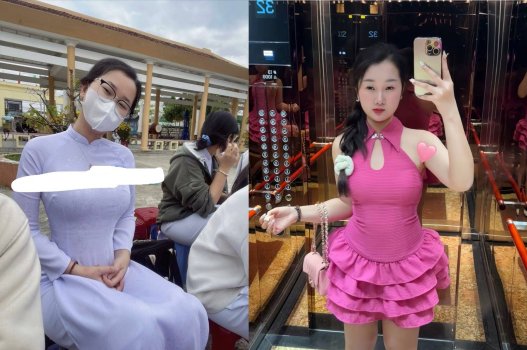 Nữ sinh sáng học hành tối thân mật