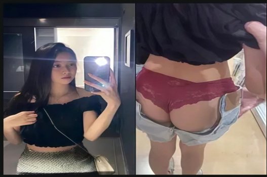 Quan hệ bí mật em Khánh Thi lộ quần trong siêu thị