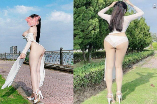 Quan hệ điên cuồng với em áo dài khiêu dâm