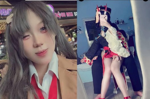 Sex cosplay quấn quýt bên bạn thân của người yêu